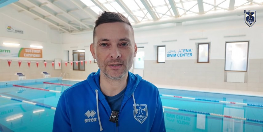 Cristian Doicescu. Sursa foto: captură Facebook (CSM Constanța)