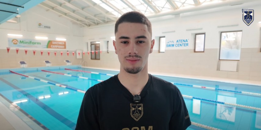 Raul Petre. Sursa foto: captură Facebook (CSM Constanța)