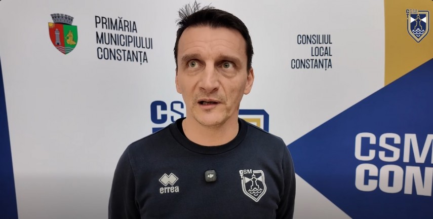Florin Voinea. Sursa foto: Facebook (CSM Constanța)