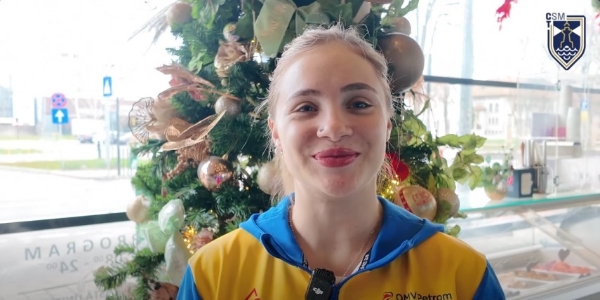 Sabrina Maneca Voinea. Sursa foto: captură Facebook (CSM Constanța)