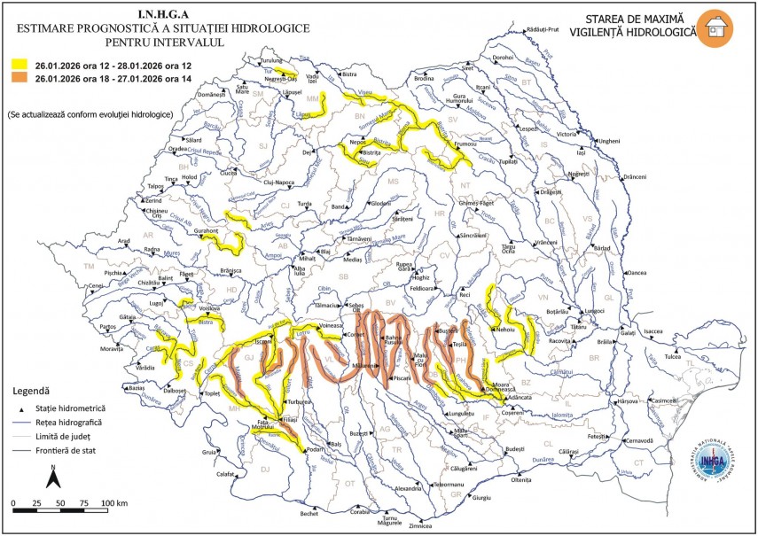 sursa foto:Institutul Național de Hidrologie și Gospodărire a Apelor