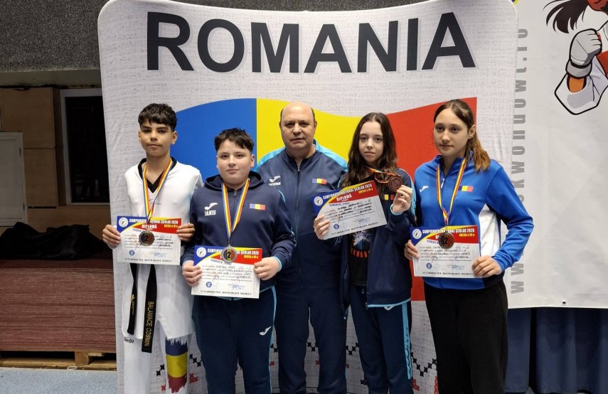Sursa foto: Facebook (Taekwondo CSC Mihail Kogălniceanu)