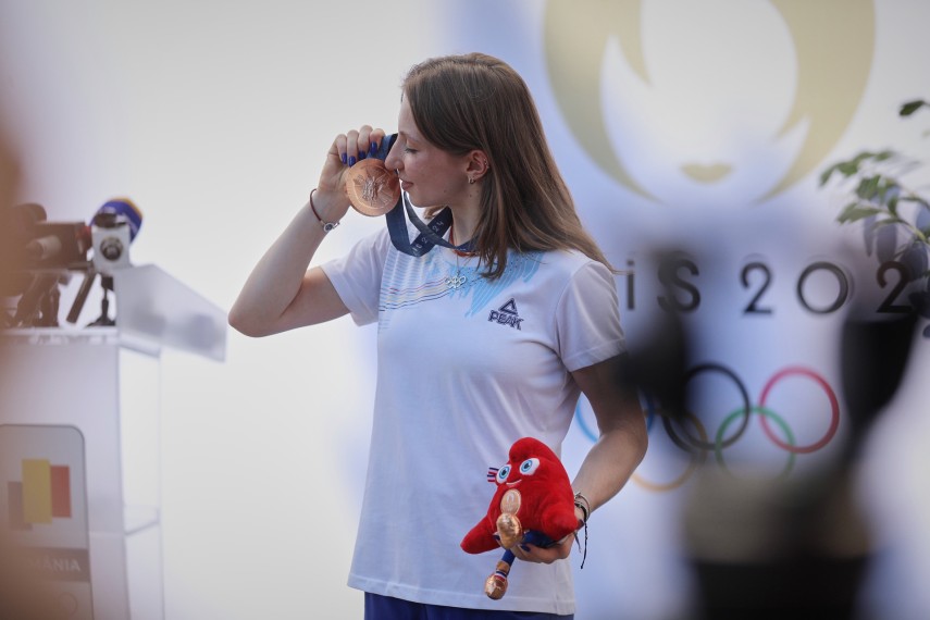 Ana Maria Bărbosu. Sursa foto: Facebook (Comitetul Olimpic și Sportiv Român)