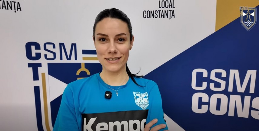 Ramona Beatrice Postea. Sursa foto: captură Facebook (CSM Constanța)