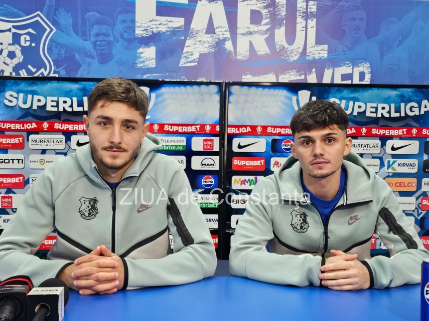 Victor Dican și David Maftei. Sursa: ZIUA de Constanța