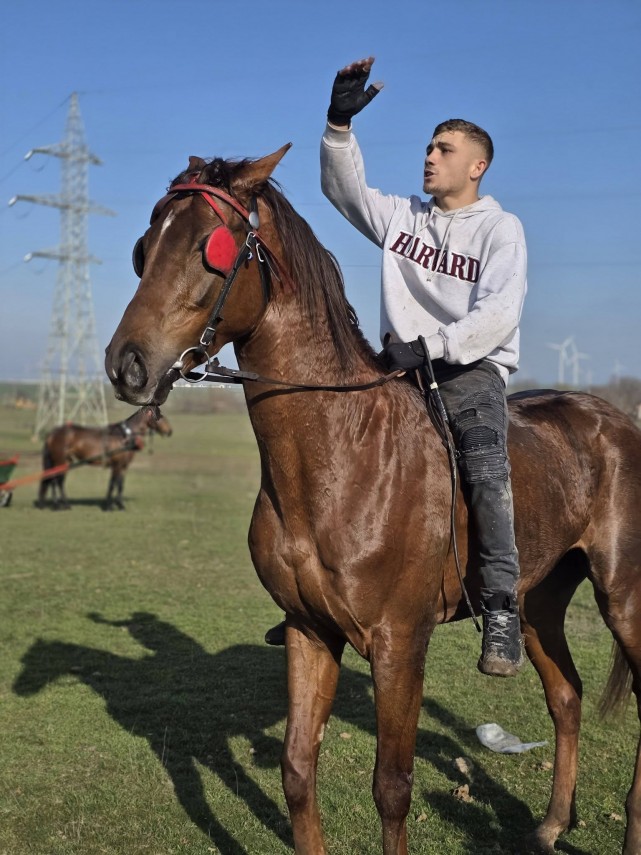 stiri constanta foto traditia botezului cailor celebrata cu fast in comuna nicolae balcescu de boboteaza stiri constanta foto traditia botezului cailor celebrata cu fast in comuna nicolae balcescu de boboteaza