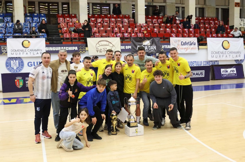 Sursa foto: Facebook (Trofeul Constanței by Joma la fotbal în sală)