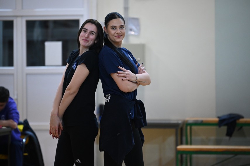 Loredana Hodorogea și Carmen Dițu. Sursa foto: Facebook (CS Medgidia)