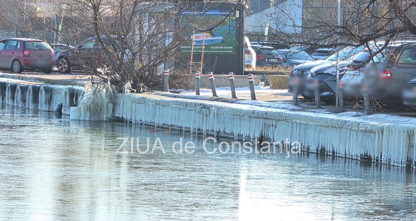 fotoreportaj video peisaj de iarna impresionant pe malul lacului tabacarie din constanta 926388 fotoreportaj video peisaj de iarna impresionant pe malul lacului tabacarie din constanta 926388