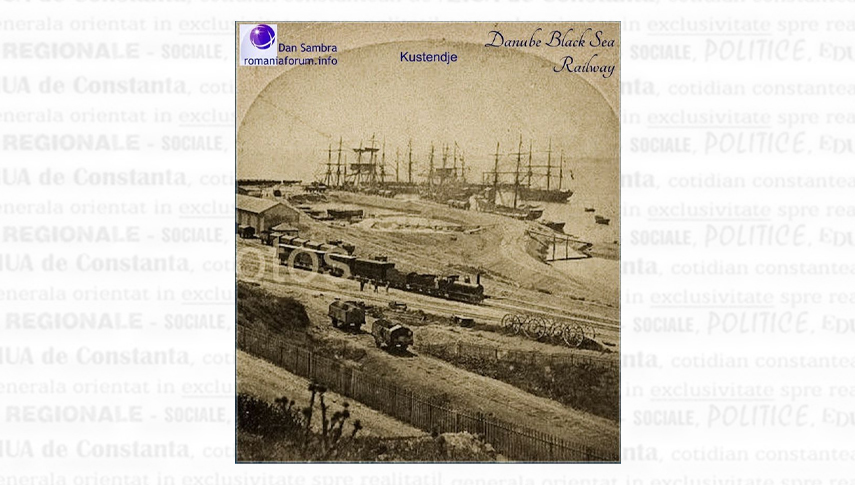 Portul la 1880. Foto de la  Dan Sambra