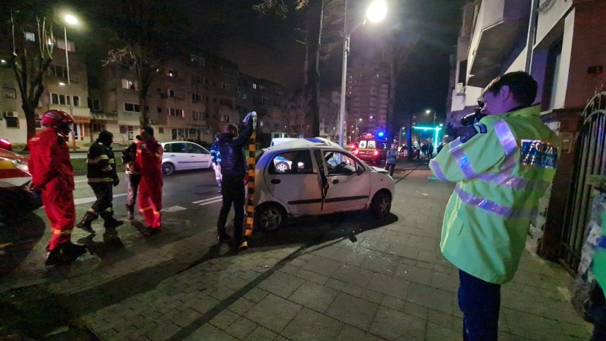 Foto de la locul accidentului - sursa: ZIUA de Constanța