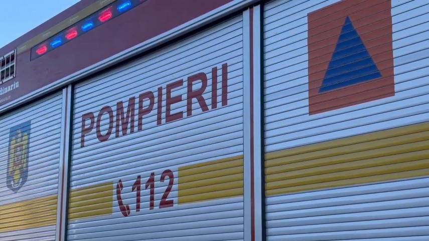 Incendiu la o locuinta in Cuza Voda, judetul Constanta. Intervin pompierii