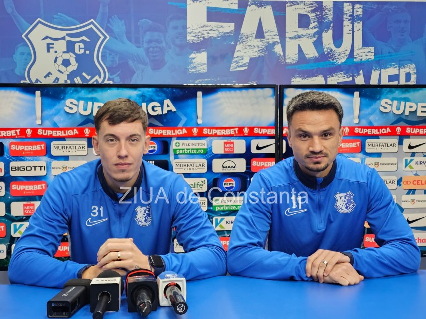 Alexandru Ișfan și Cristi Ganea. Sursa foto: ZIUA de Constanța