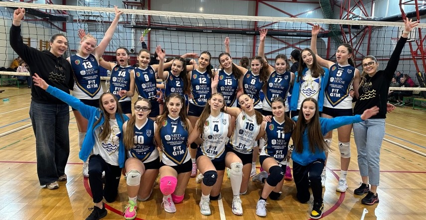 CSM Constanța. Sursa foto: Facebook (CSM Constanța Volei)