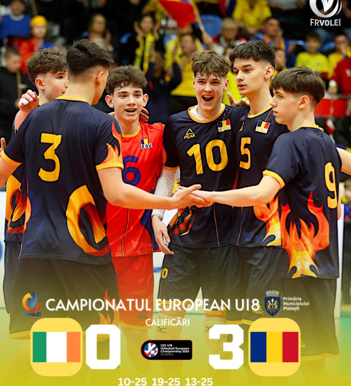 Sursa foto: Facebook/Federatia Romana de Volei