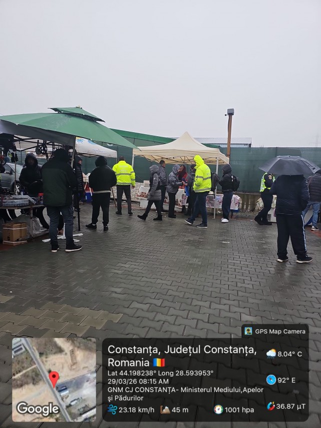 foto garda de mediu constanta in control in zona targului de vechituri varianta ovidiu 932982 foto garda de mediu constanta in control in zona targului de vechituri varianta ovidiu 932982
