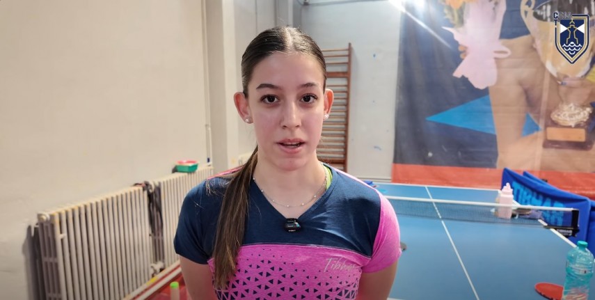 Andrea Teglas. Sursa foto: captură Facebook (CS Constanța)