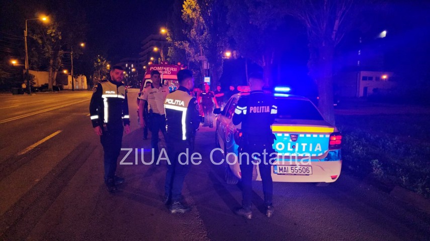 Foto de la locul incidentului - sursa: ZIUA de Constanța