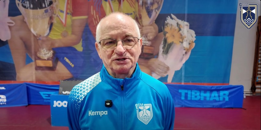 Viorel Filimon. Sursa foto: captură Facebook (CSM Constanța)