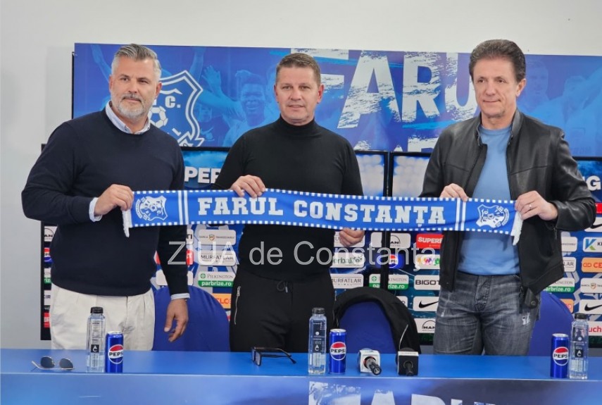 Tiberiu Curt, Flavius Stoican și Ghorghe Popescu. Sursa foto: ZIUA de Constanța