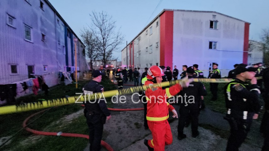 foto video incendiu in cartierul henri coanda din constanta 934777 foto video incendiu in cartierul henri coanda din constanta 934777