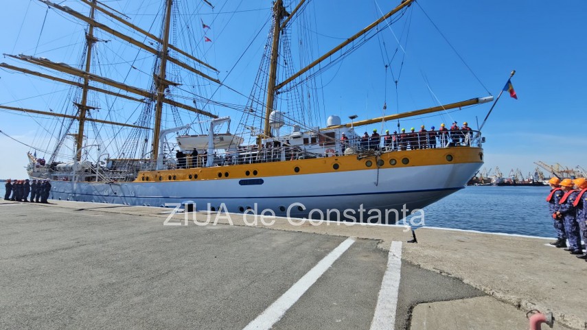 foto video din constanta spre america nava scoala mircea porneste in primul mars transatlantic dupa 17 foto video din constanta spre america nava scoala mircea porneste in primul mars transatlantic dupa 17