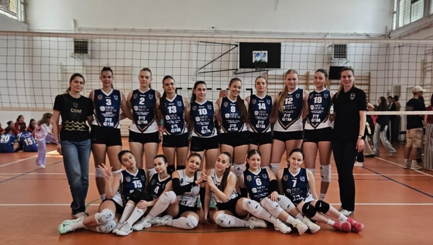 Echipa Under-17 a CSM Constanța. Sursa foto: Facebook (CSM Constanța)