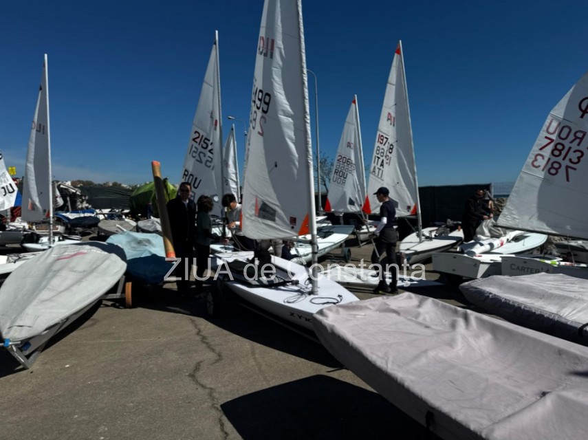 FOTO+VIDEO. Yachting Constanta: Start in EurILCA Europa Cup 2026 si Regata Internationala Optimist. Spectacol nautic in primul mare eveniment al sezonului!