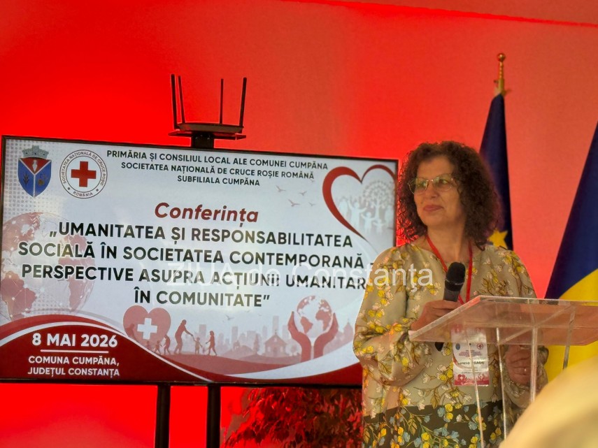 Lorena Neagu, președinte subfiliala Crucea Roșie Cumpăna
