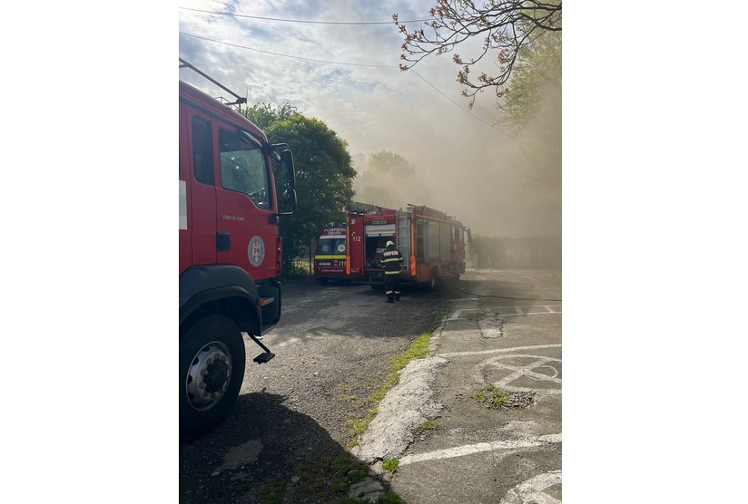 Incendiu la o locuinta din Eforie Nord, judetul Constanta!   