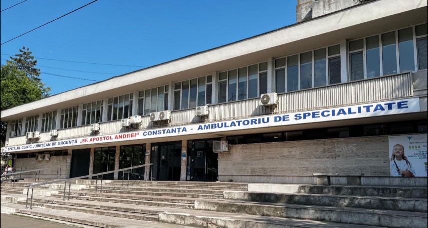 Sursă foto: Facebook/Spitalul Clinic Județean de Urgență (SCJU) „Sfântul Andrei” din Constanța
