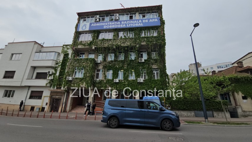 Foto de la locul perchezițiilor - sursa foto: ZIUA de Cosntanța