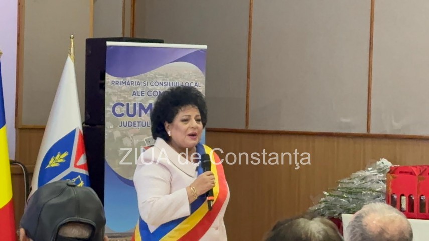 Mariana Gâju, primarul Comunei Cumpăna