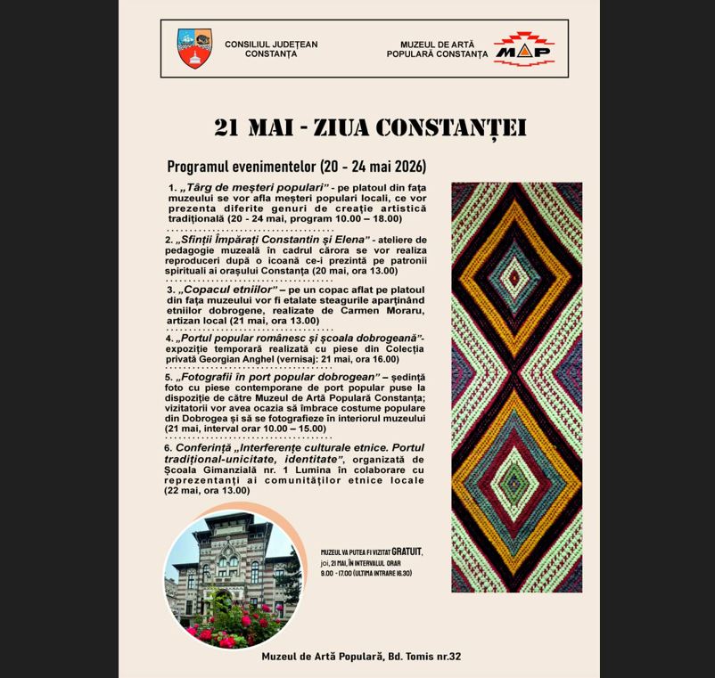 Sursa foto: Muzeul de Artă Populară Constanța