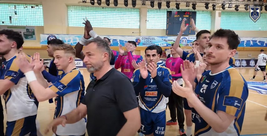 Handbal CSM: Constanta, victorie la final. Marius Stavrositu - Obiectivele noastre pentru la anul se schimba“ (VIDEO) 