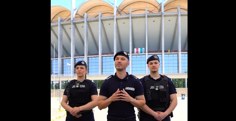 Sursă foto: Captură video/Facebook/Jandarmeria Română