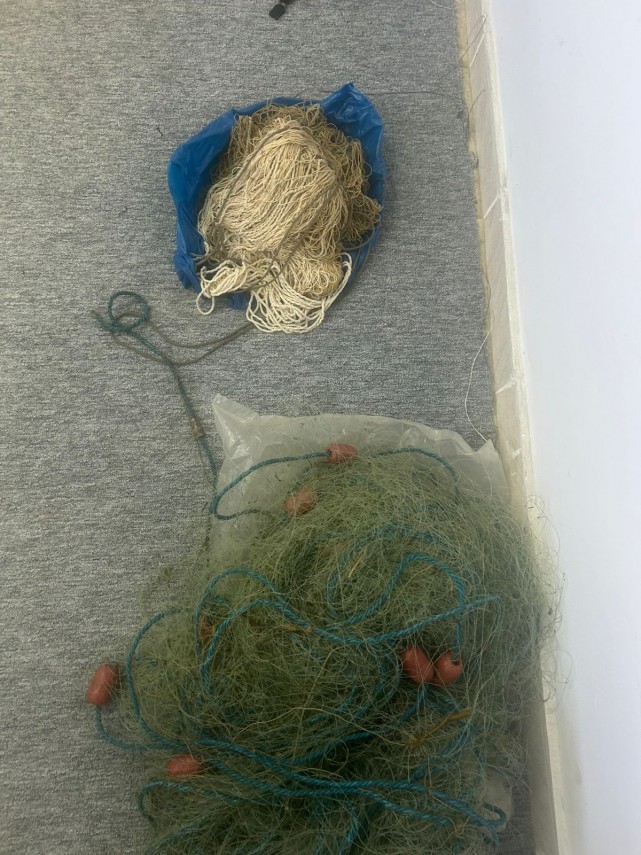 foto ijj constanta barbat depistat de jandarmi cu plasa monofilament si prostovol in zona cernavoda in foto ijj constanta barbat depistat de jandarmi cu plasa monofilament si prostovol in zona cernavoda in