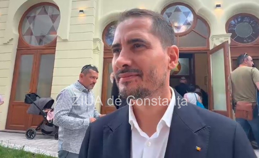 VIDEO: Viceprimarul Costin Rasauteanu, la inaugurarea Sinagogii-Este un moment extrem de important pentru comunitatea noastra si pentru orasul Constanta 