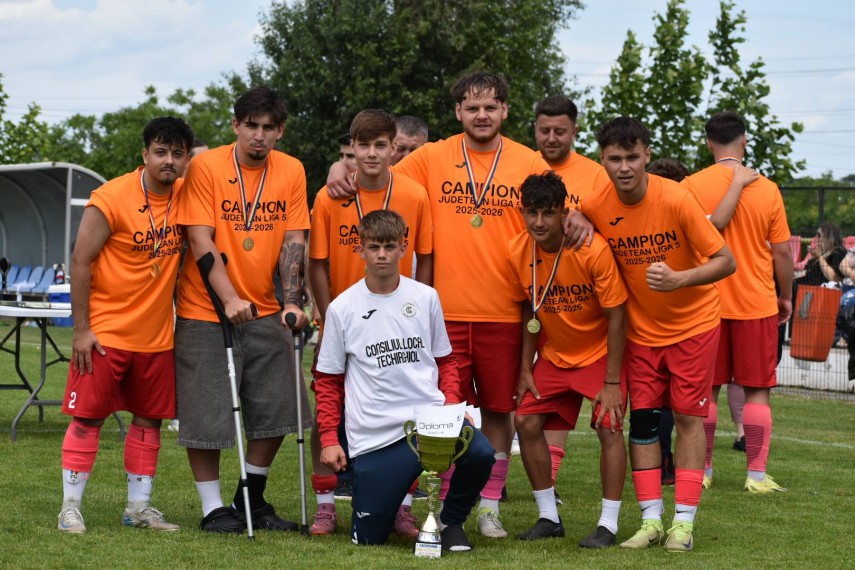 Liga a 5-a Constanta: Sarbatoare la Sparta Techirghiol II, pentru titlul de campioana in seria Sud. Primarul si prefectul, prezenti la festivitate (GALERIE FOTO + VIDEO)    