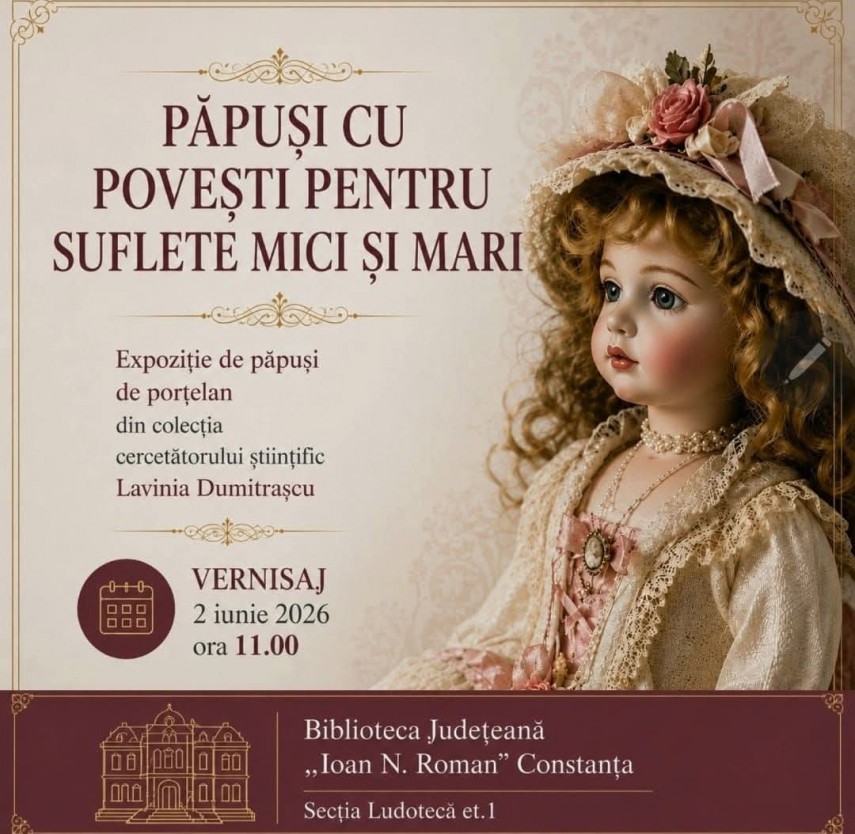 Sursa foto: Biblioteca Județeană „I.N. Roman” Constanța