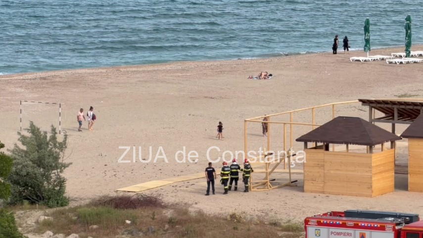 video constanta posibila alerta de drona in zona zoom beach pe mare 941248 video constanta posibila alerta de drona in zona zoom beach pe mare 941248