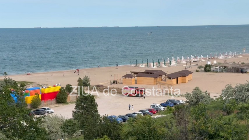 video constanta posibila alerta de drona in zona zoom beach pe mare 941248 video constanta posibila alerta de drona in zona zoom beach pe mare 941248
