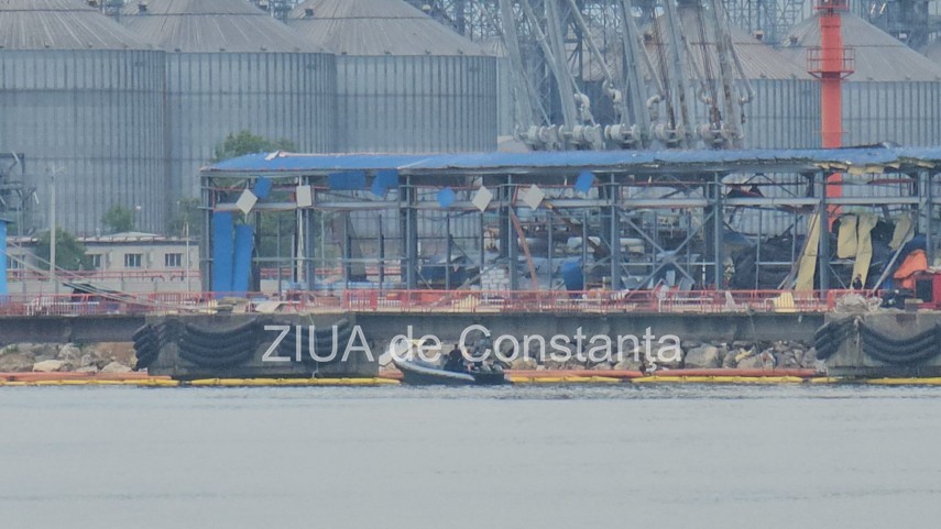 foto video imagini cu sediul arsvom la trei zile dupa explozia dronei din portul constanta 941420 foto video imagini cu sediul arsvom la trei zile dupa explozia dronei din portul constanta 941420
