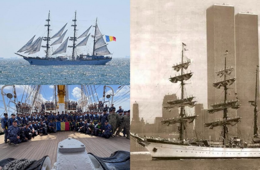 foto dragos sprinceana milionar roman din sua mesaj emotionant la sosirea navei scoli mircea in america foto dragos sprinceana milionar roman din sua mesaj emotionant la sosirea navei scoli mircea in america