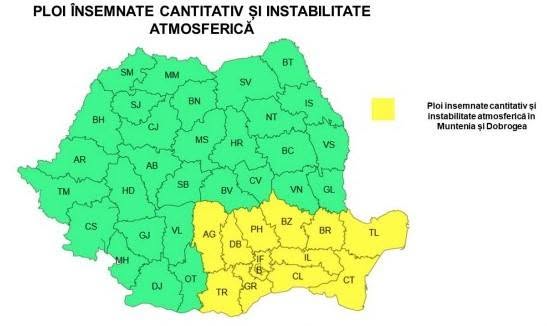 Sursă: ANM