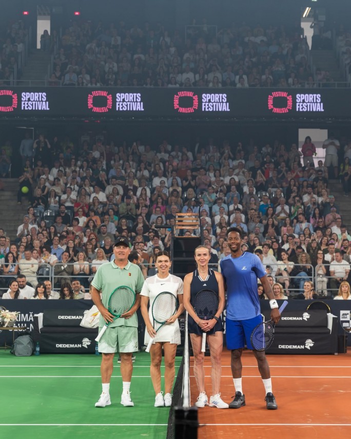simona halep evenimentul oficial de retragere prieteni suporteri si emotii la sports festival 2026 galerie simona halep evenimentul oficial de retragere prieteni suporteri si emotii la sports festival 2026 galerie