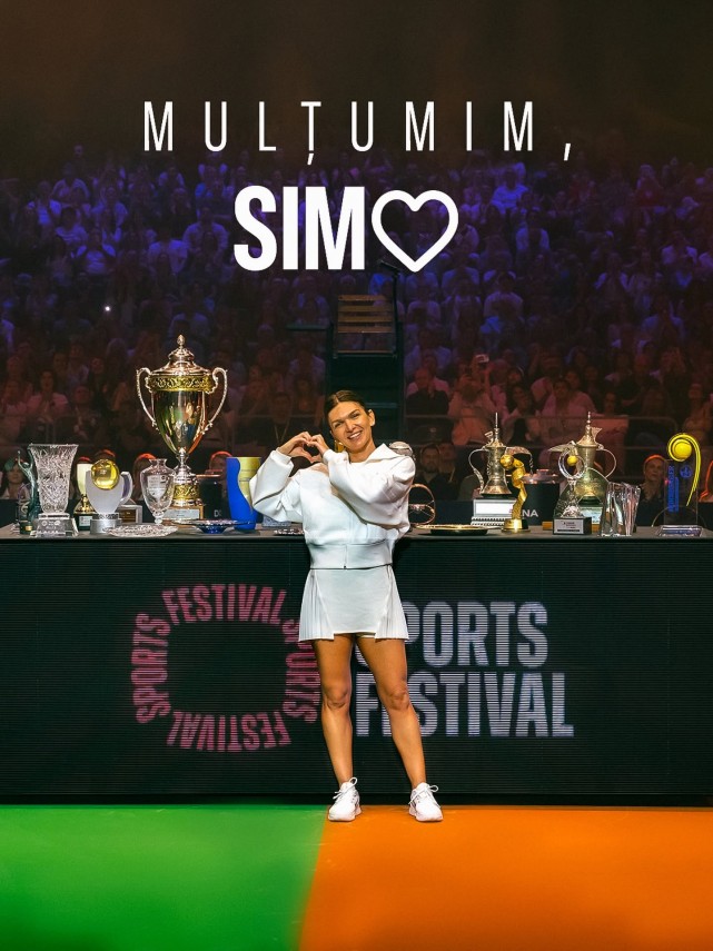 simona halep evenimentul oficial de retragere prieteni suporteri si emotii la sports festival 2026 galerie simona halep evenimentul oficial de retragere prieteni suporteri si emotii la sports festival 2026 galerie