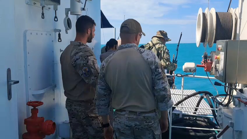 exercitiul multinational ep mcm dive 26 ziua presei se desfasoara astazi la bordul navei grigore antipa exercitiul multinational ep mcm dive 26 ziua presei se desfasoara astazi la bordul navei grigore antipa