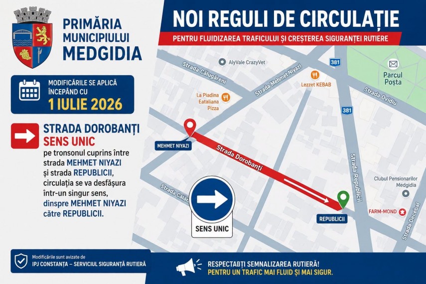 Sursă foto: Primăria Municipiului Medgidia