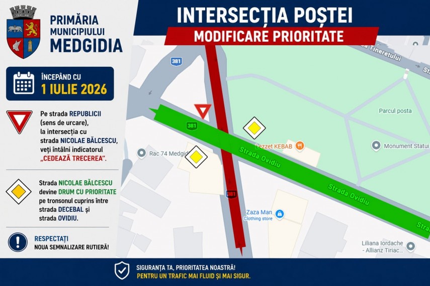 foto atentie soferi municipiul medgidia introduce noi reguli de circulatie pe cinci strazi importante foto atentie soferi municipiul medgidia introduce noi reguli de circulatie pe cinci strazi importante
